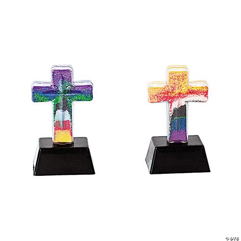 Colors Of Faith Sand Art 3D Crosses Craft Kit Oriental Trading