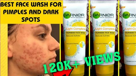 Best Face Wash For Pimples And Dark Spotsgarnier Light Complete Face Washsalicylic Acid Face