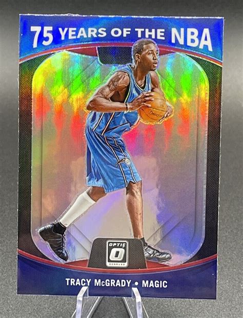 Panini Donruss Optic Years Of The Nba Prizm Tracy