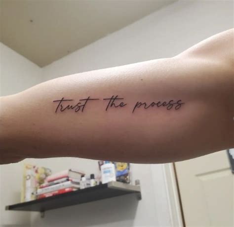 Share 63 Trust The Process Tattoo In Cdgdbentre