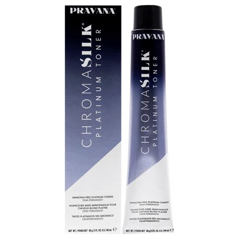 Pravana Chromasilk Platinum Toner Smoke 3 Oz Hair Color