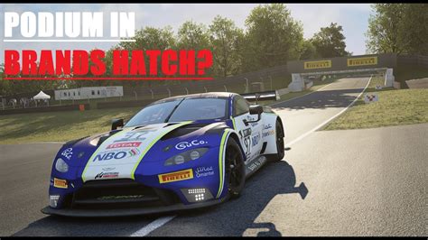 ASSETTO CORSA COMPETIZIONE Aston Martin V8 Vantange GT3 Brands Hatch