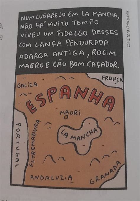 D Qual A Express O Utilizada No Primeiro Quadrinho Para Indicar A