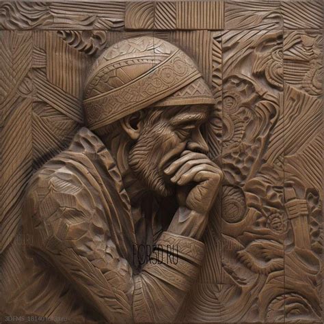 Николас Гримшоу 1 - 3d stl модель для ЧПУ