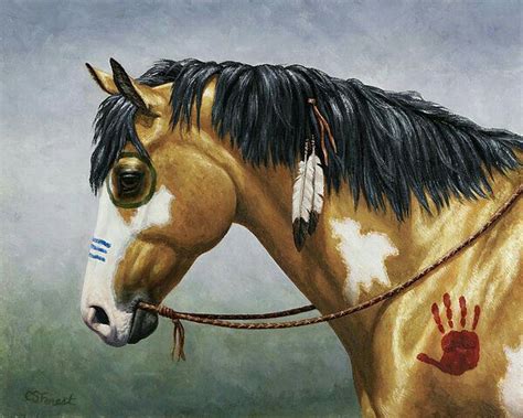 Pin By Kim Defreese On Indianandwesternart Native American Horses