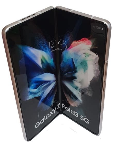 Игрушка телефон-раскладушка Samsung Galaxy Z Fold3 silver 7,6" смартфон ...
