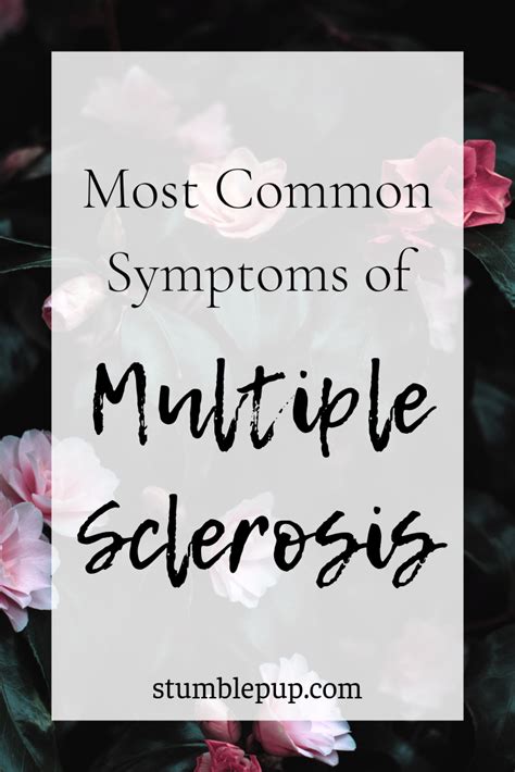 All the ms symptoms – Artofit