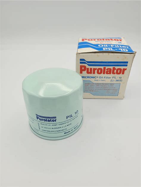 Filtro Aceite SEAT 600 SEAT 800 SEAT 850 Purolator PIL 10