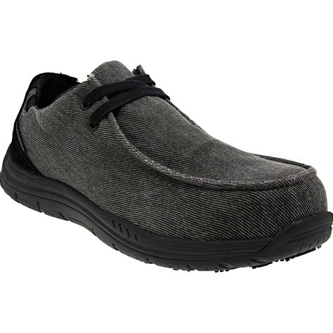 Skechers Work Otsego Onerous Safety Toe Work Shoes Mens Rogans Shoes