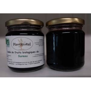 Gelée de fleurs de sureau noir 210 g Plantbiorel Locavor fr