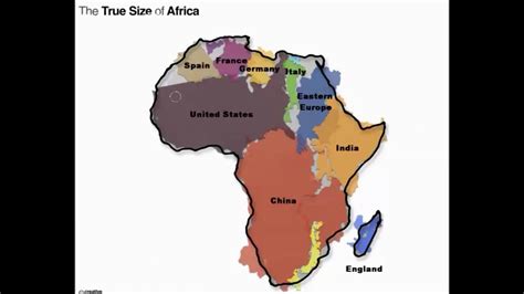 American Scientist Disclose The True Size Of Africa And History Country Size Comparison July