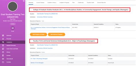 understanding academic records graduate students