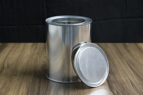 1ltr Metal Round Tin Container At Rs 20 Piece Mumbai ID 19701484162