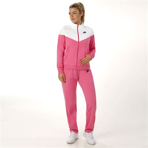 Nike Sportswear Trainingsanzug Damen Pink Weiß Online Kaufen Tennis