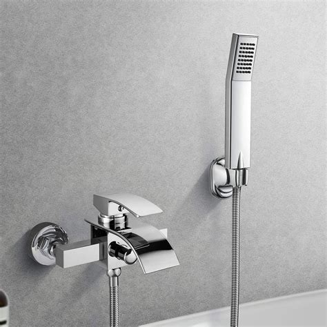 Bonade Badewannenarmatur Mit Handbrause Wasserfall Badewanne