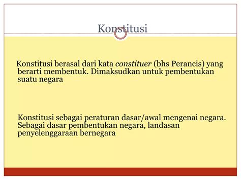 Negara Dan Konstitusi Ppt