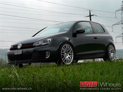 VMR Wheels V718 Hyper Silver Volkswagen Golf VI GTI A Photo On