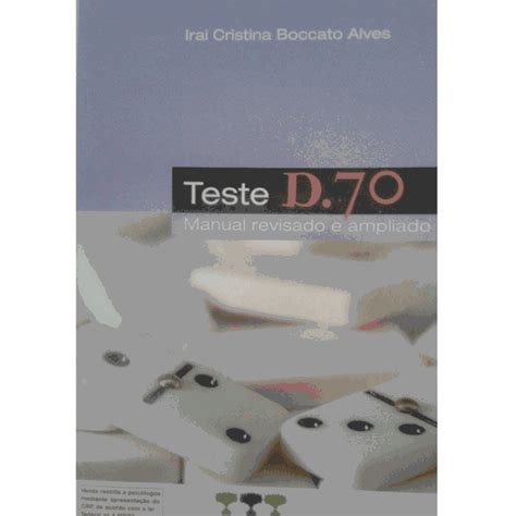 D 70 Teste de Inteligência Não Verbal Manual