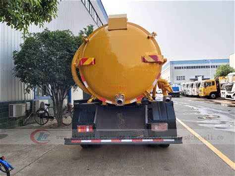 Howo Liters Vacuum Sewage Truck Chengli Special Automobile