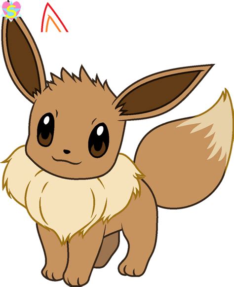 Pokemon Base 23 Male Eevee By Pikasparkle485 On Deviantart