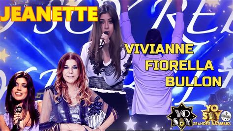 Vivianne Fiorella Bullon Imitadora Y Tributo A Jeanette YouTube