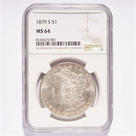 S Morgan Silver Dollar Ngc Ms Numismax