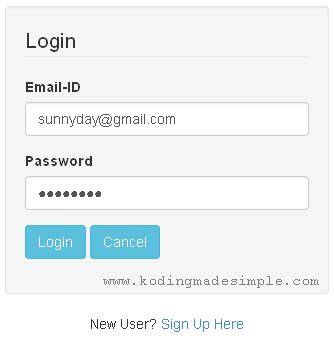 Codeigniter Login And Registration Tutorial Source Code