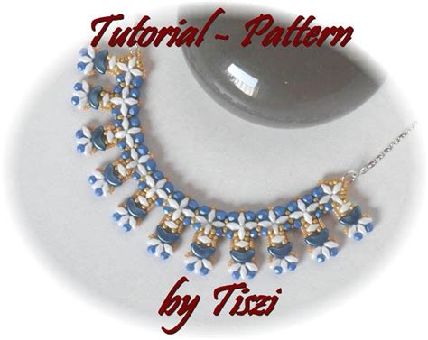 Beading Pattern Tutorial For Beaded Necklace Csonge With Arcos Par