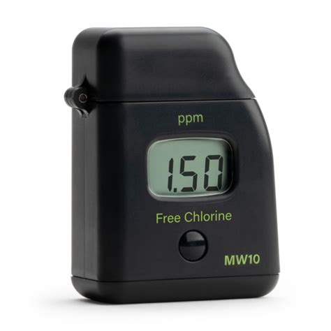 FOTOMETRO DIGITAL DE CLORO LIBRE MW10 GreenTech Instruments