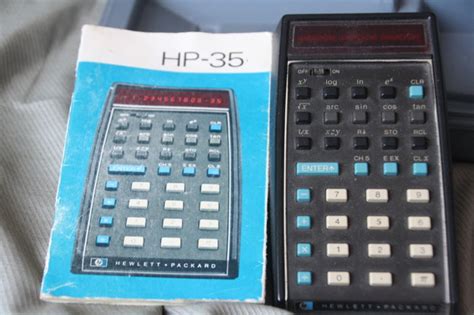 Hewlett Packard scientific calculator HP-35 - BOXED - Catawiki