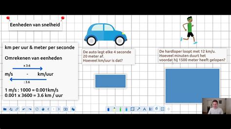 VMBO KGT Snelheid Berekenen Van M S Naar Km Uur YouTube