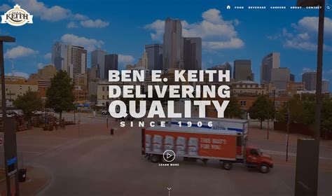 BEN E. KEITH COMPANY LAUNCHES REDESIGNED WEBSITE WITH A CUSTOMER-FIRST FOCUS | Ben E. Keith ...