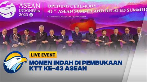 Momen Hangat Para Pemimpin Negara Asean Saling Berjabat Tangan Youtube