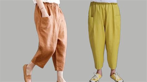 만들기 쉽고 입기 편한 배기팬츠 만들기 Easy to make and comfortable to wear baggy pants ...