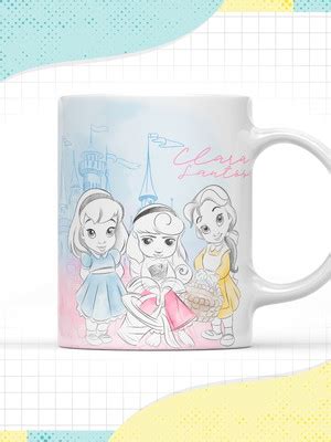 Arte Digital Caneca Ursinha Princesa Arquivo Digital Elo