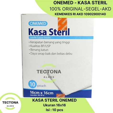 Jual Kain Kasa Steril Onemed X Cm Isi Kain Kassa Kassa Steril