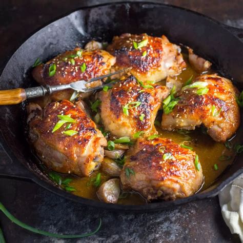 Miso Butter Chicken With Garlic Pan Sauce Nerds With Knives