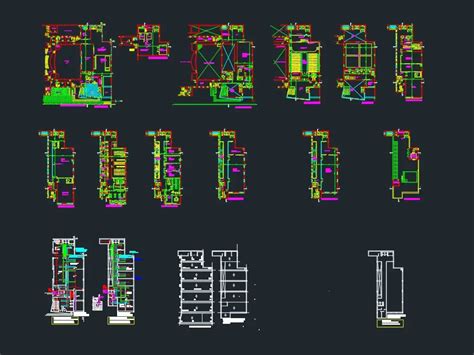 Cultural Center In Autocad Cad Library