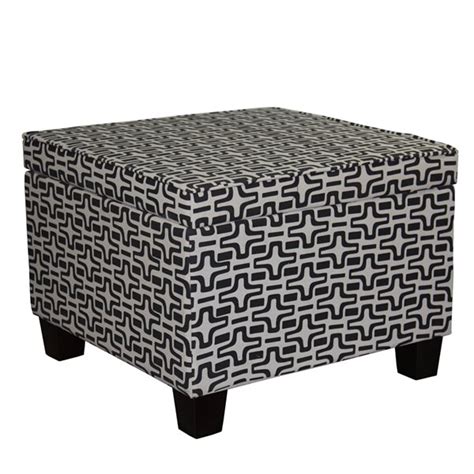 Pouf avec rangement intégré ORE International moderne carré en