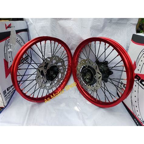 Jual Velg Set Crf Rossi Ukuran Ring Tromol Set Free