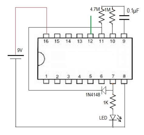 Jam Guna Ic 4060 Circuit Diagram Cd4060 Timer Circuit 22 S