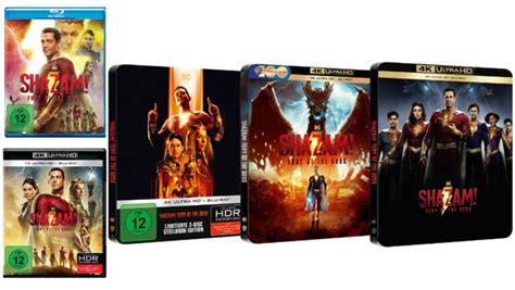 Shazam Fury Of The Gods Ab 2 Quartal Im 4K Steelbook Als Standard