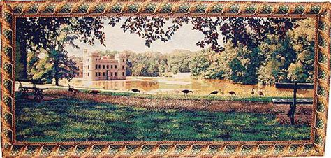 Princess Castle Belgian Tapestry Wall Hanging H30 X W67