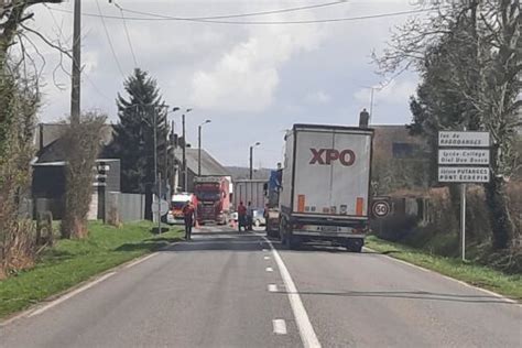 Accident entre un camion et une voiture à Fromentel deux personnes