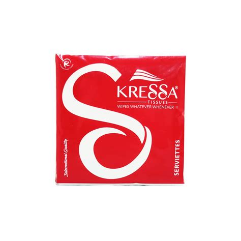 Kressa Paper Napkin Serviettes X Cm Ply Single Pack Pulls