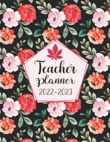 Teacher Planner 2022 2023 Weekly And Monthly Lesson Planner For