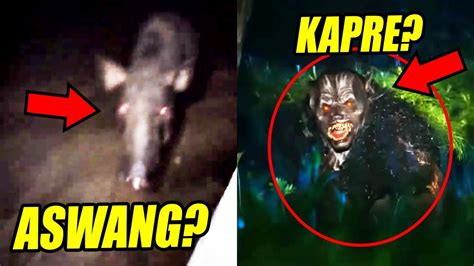 ASWANG Na Baboy Nagpakita Sa Tapat Ng Pintuan KAPRE Nakuhanan Ng