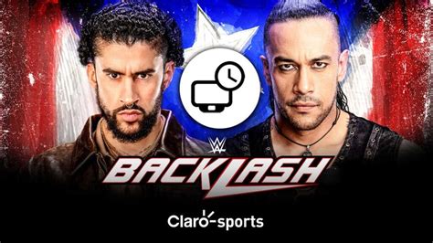 WWE Backlash 2023 en vivo Cartelera horario y dónde ver por TV a Bad