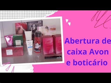 Abertura De Sacola O Botic Rio E Abertura De Caixa Avon