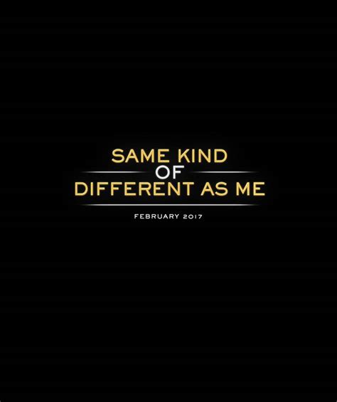 Same Kind of Different as Me (2017) Poster #1 - Trailer Addict